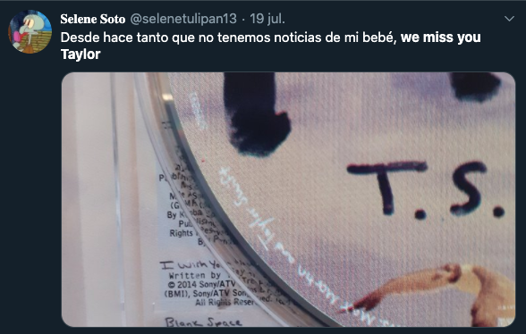 Taylor Swift está desaparecida preocupa todos sus fans