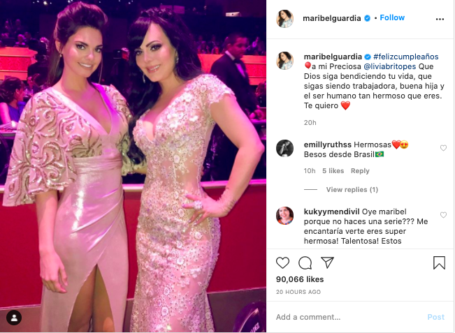 Descubren que Maribel Guardia y Livia Brito son idénticas