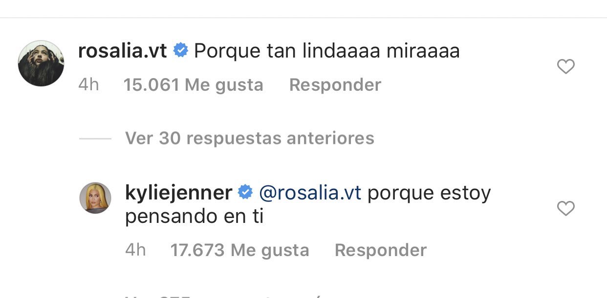Rosalía le enseña a hablar a español a las Kardashians y parece que aprenden rápido