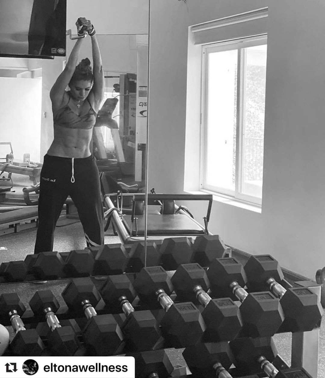 Galilea Montijo sorprendiÃ³ con abdomen de acero: Foto