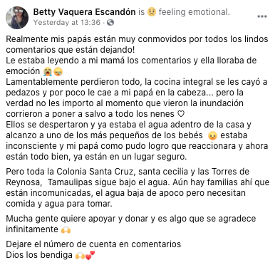 Abuelitos pierden casa huracán Hanna salvan perritos: Video