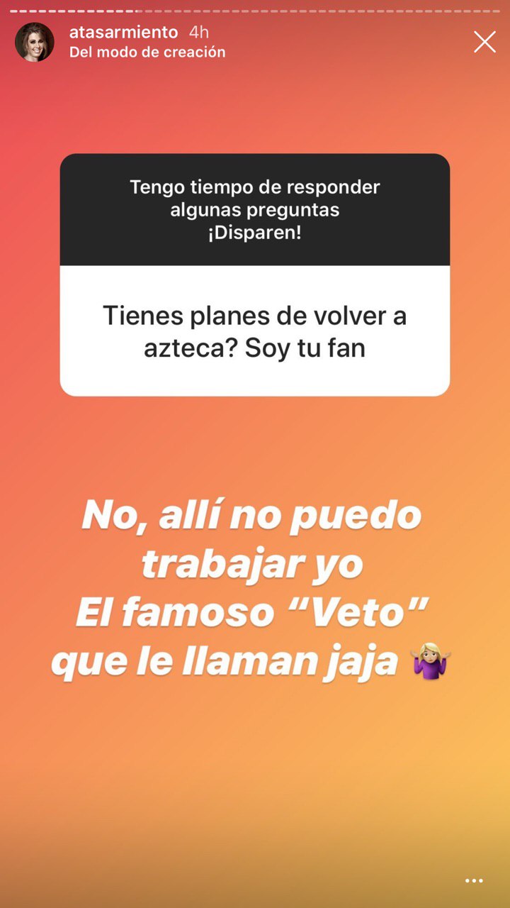 Atala Sarmiento revela la traicion de Daniel Bisogno