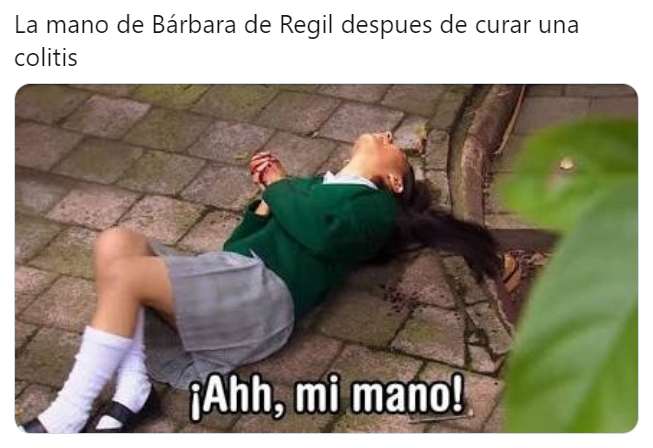 Bárbara de Regil dice que quita dolores con energía: Memes