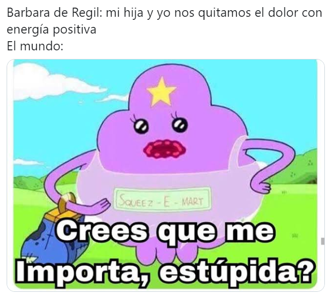 Bárbara de Regil dice que quita dolores con energía: Memes