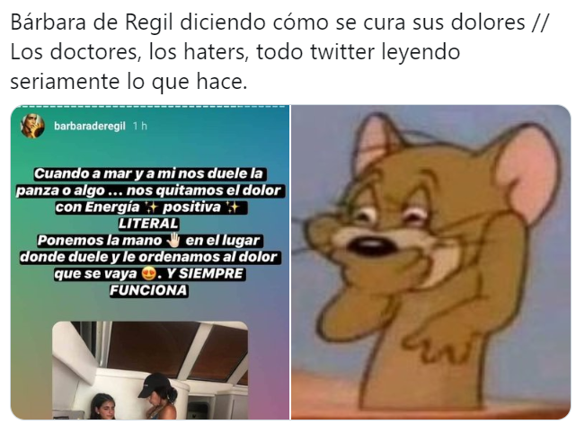 Bárbara de Regil dice que quita dolores con energía: Memes