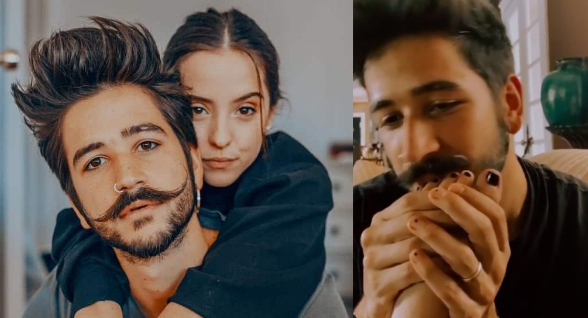 Camilo le chupa los pies a Evaluna para demostrarle su amor y no entendemos por qué