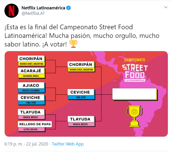 Peruanos quieren poner su ceviche como el mejor platillo callejero, pero la tlayuda tiene que ganar