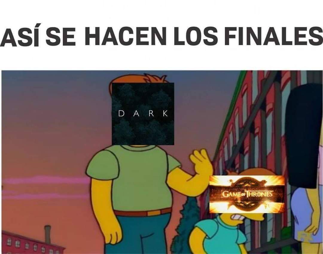 Memes de Dark viajes en el tiempo