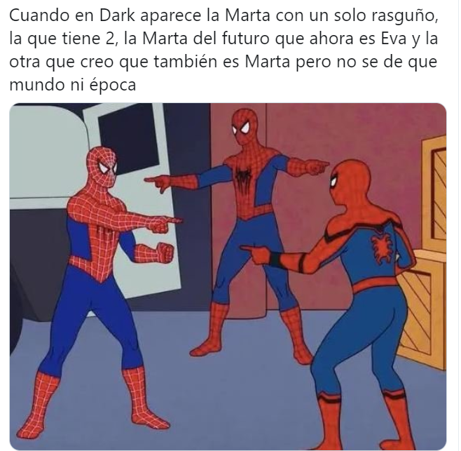 Memes de Dark viajes en el tiempo
