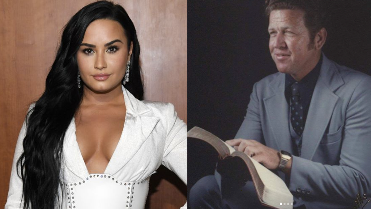 Muere el abuelo de Demi Lovato, Perry Hart y ella le llora