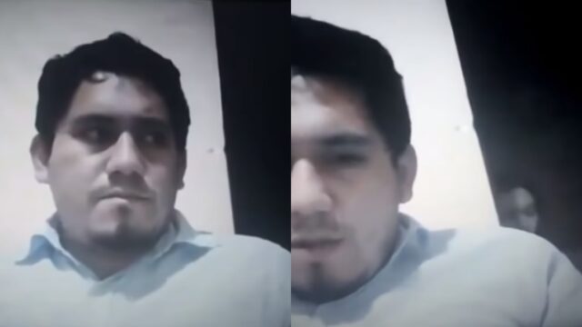 Alumnos graban fantasma detrÃ¡s de su profesor durante clase en lÃ­nea