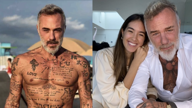 Gianluca Vacchi y Sharon Fonseca revelan el sexo de su bebé
