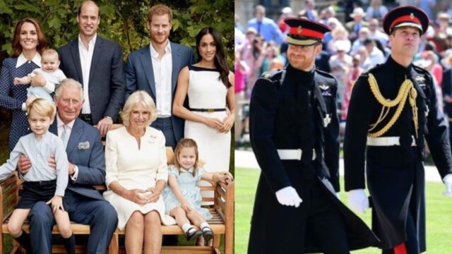 Ellos son hermanos olvidados Príncipes William Harry