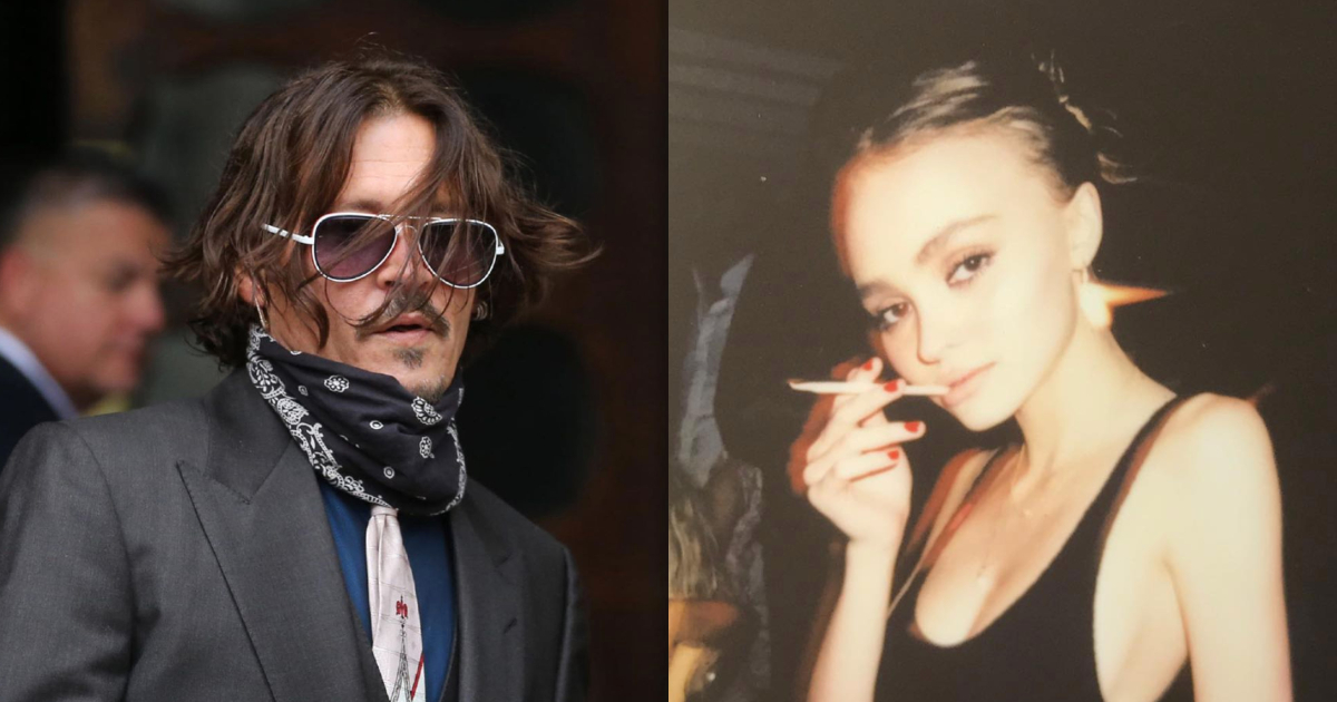 Johnny Depp le dio marihuana a su hija cuando tenía 13 años