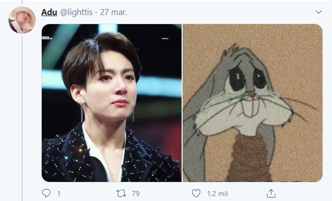 Jungkook de BTS se disfraza de Bugs Bunny para celebrar sus 80 años