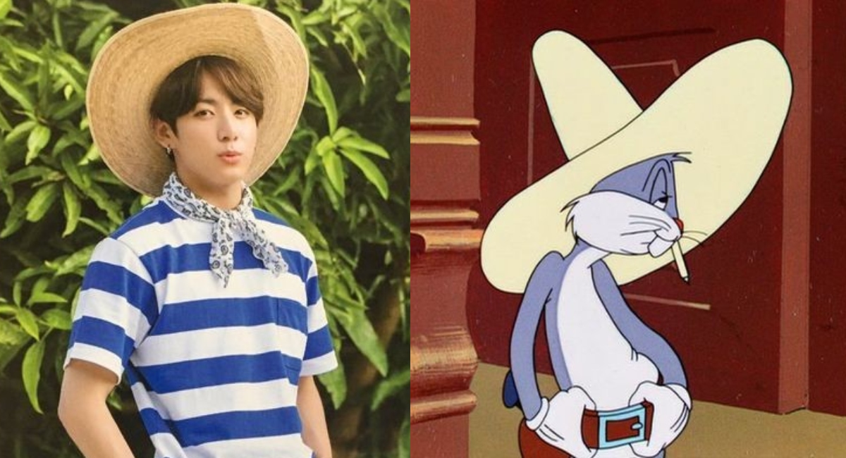 Jungkook de BTS se disfraza de Bugs Bunny para celebrar sus 80 años