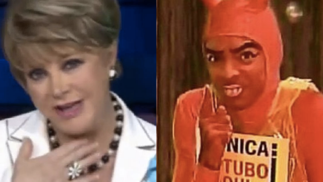 Lolita Ayala "poseída" de nuevo durante un programa en vivo