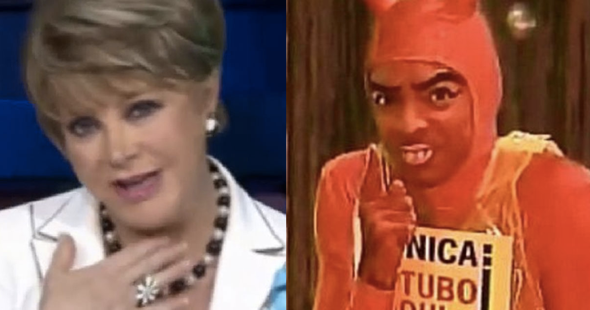 Lolita Ayala "poseída" de nuevo durante un programa en vivo