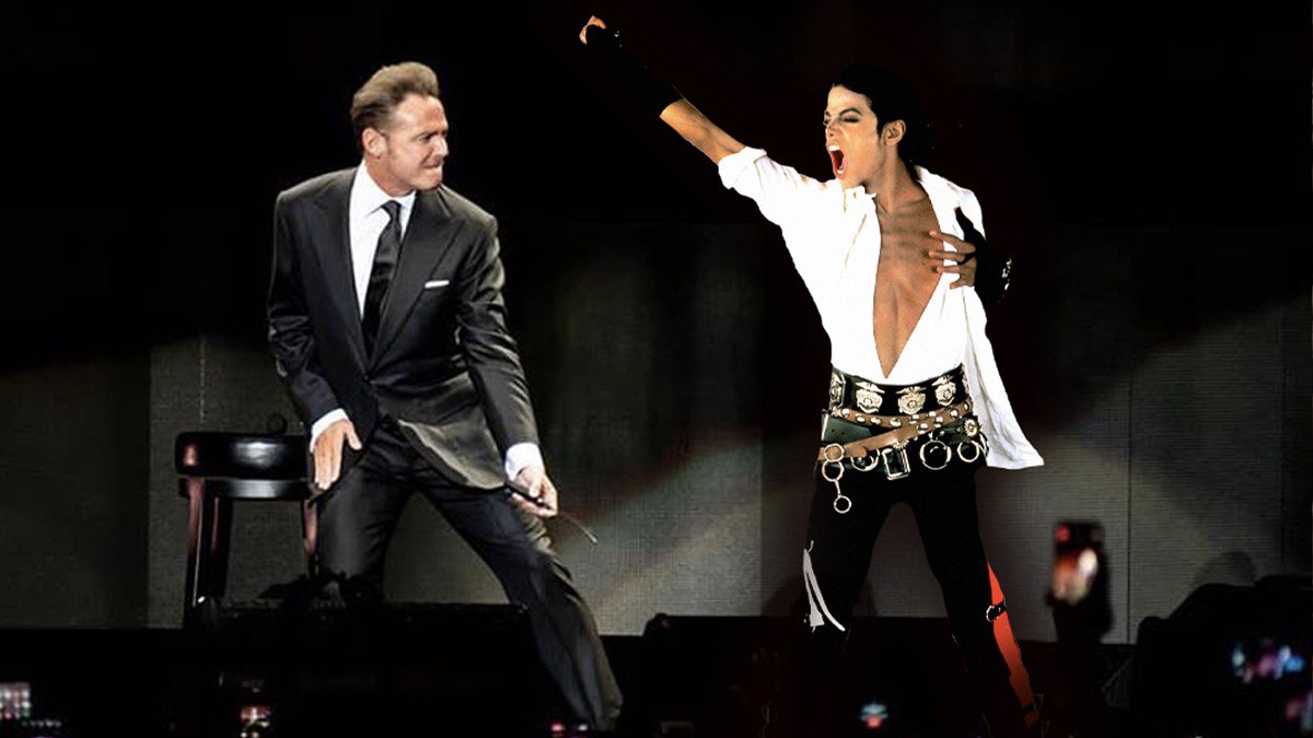 Luis Miguel y Michael Jackson cantaron juntos a dueto smile y tenemos el video
