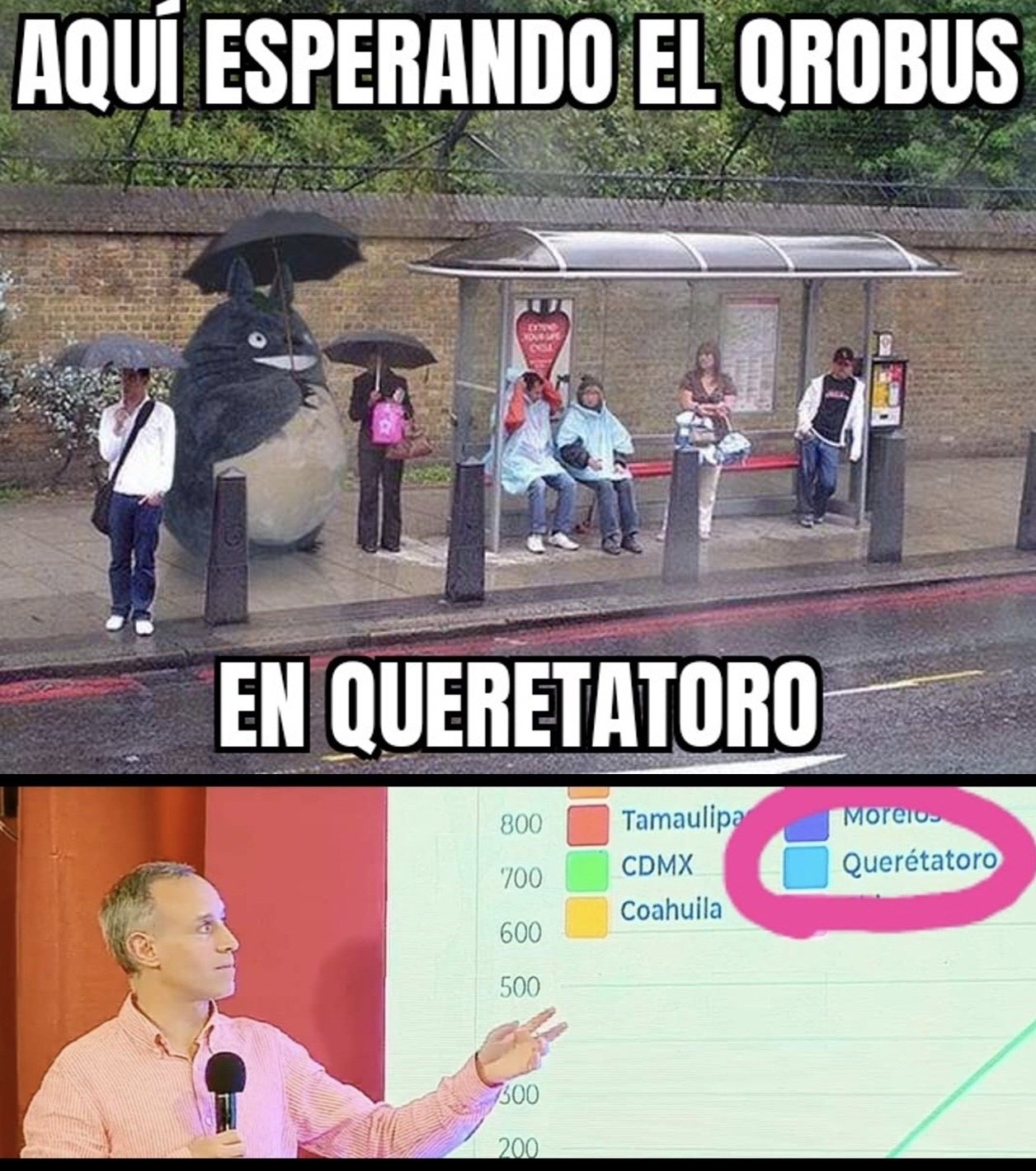 Memes de Queretatoro en la conferencia de Coronavirus