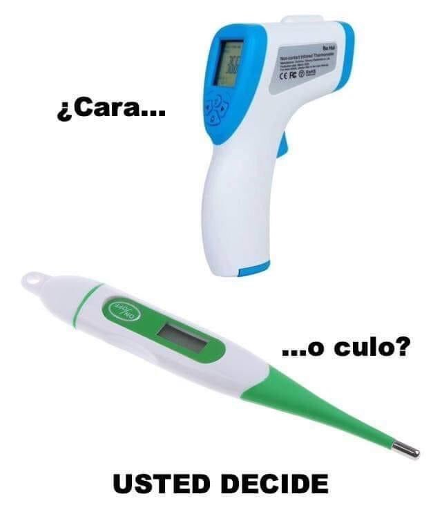Memes de la toma de temperatura