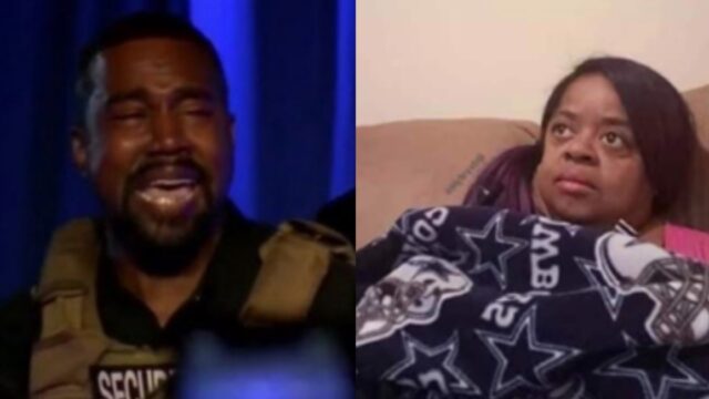 Memes de primer evento presidencial de Kanye West llorando