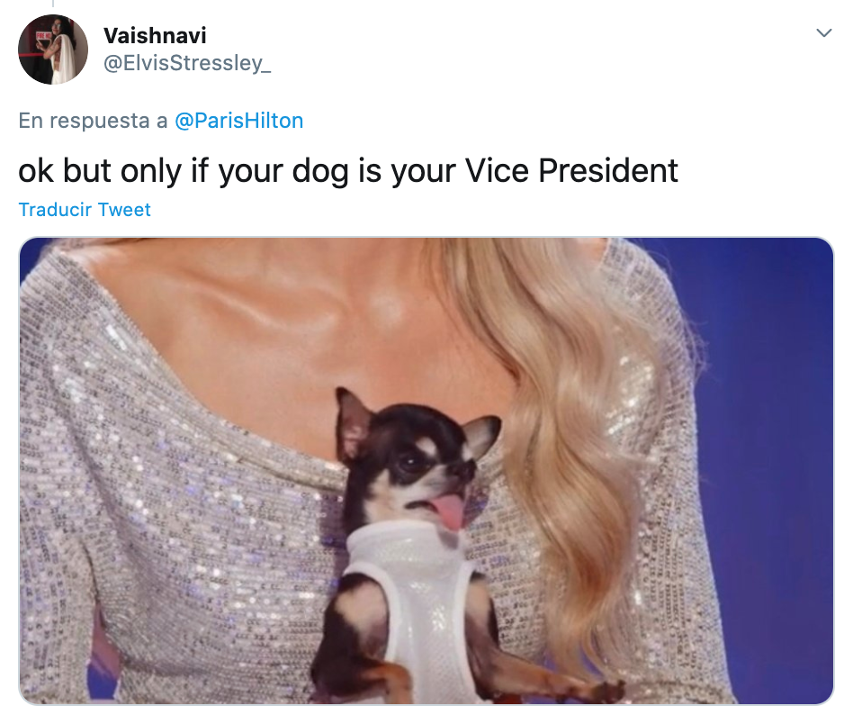 Paris Hilton anuncia que quiere ser presidenta de Estados Unidos