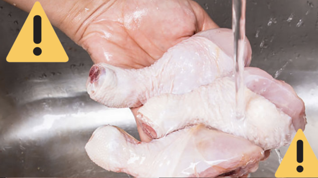 Por quÃ© no debes lavar el pollo antes de cocinarlo
