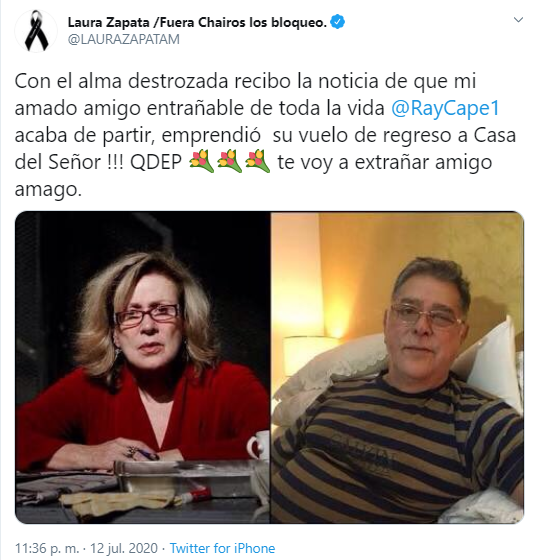 QEPD: Fallece el actor Raymundo Capetillo tras complicaciones por COVID-19