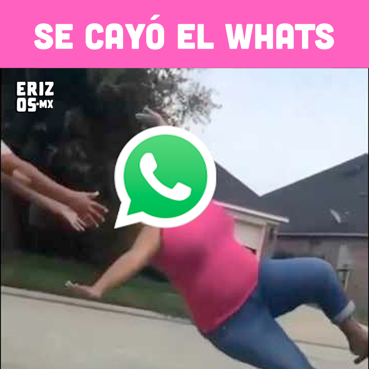 Memes de la caída de WhatsApp