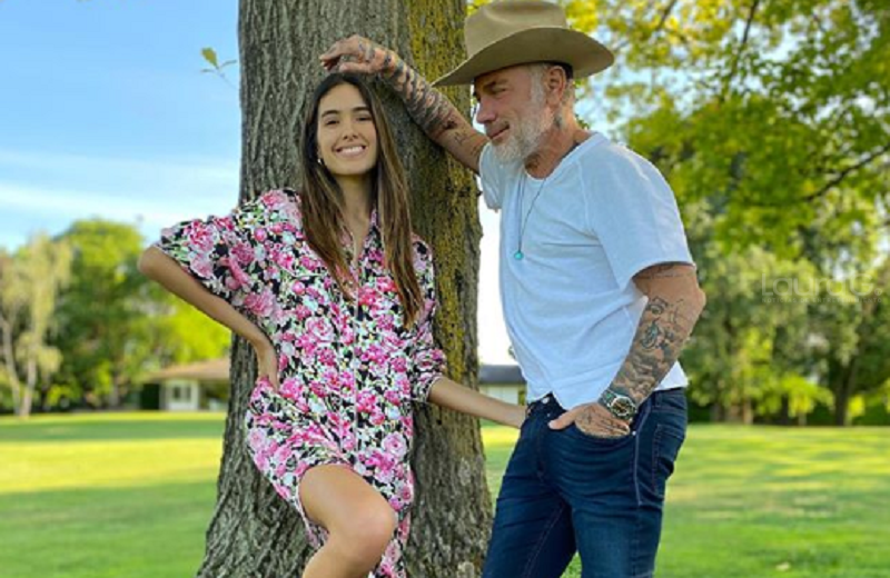 Gianluca Vacchi y su novia revelan el sexo de su bebé