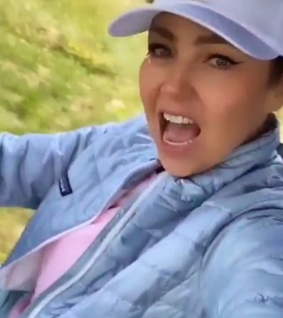 Video: Critican a Thalía por perder el control y gritarle groserías a una rana