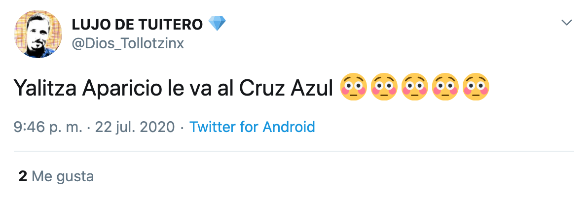 Yalitza Aparicio muestra su apoyo al Cruz Azul
