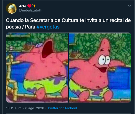 "Gotas": El tuit de la Secretaría de Cultura que sacó nuestro lado alburero