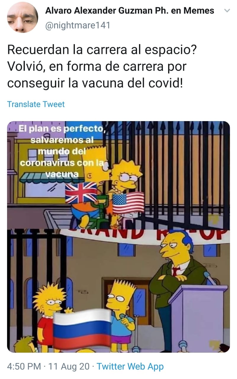 Mientras llega a México, disfruta los 15 mejores memes de la Vacuna contra el Coronavirus