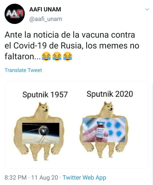 Mientras llega a México, disfruta los 15 mejores memes de la Vacuna contra el Coronavirus