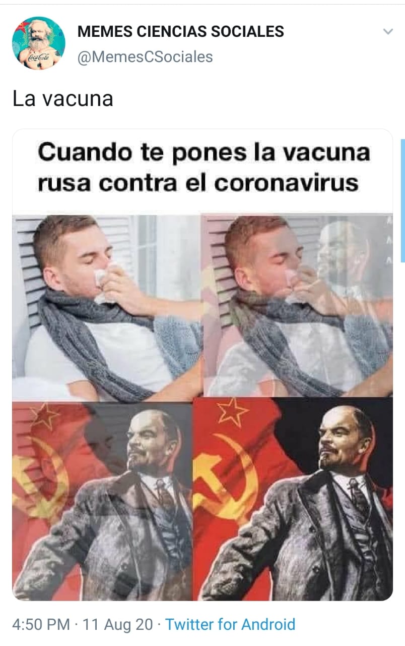 Mientras llega a México, disfruta los 15 mejores memes de la Vacuna contra el Coronavirus