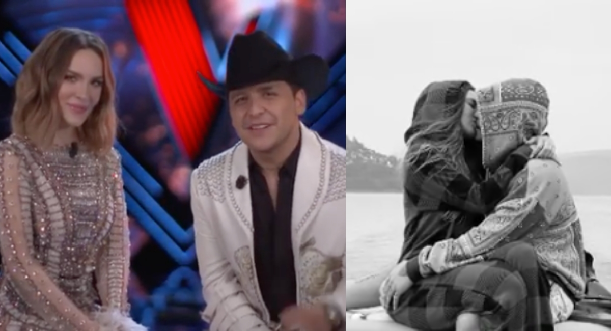 Belinda dice Te amo Christian Nodal en romántico video
