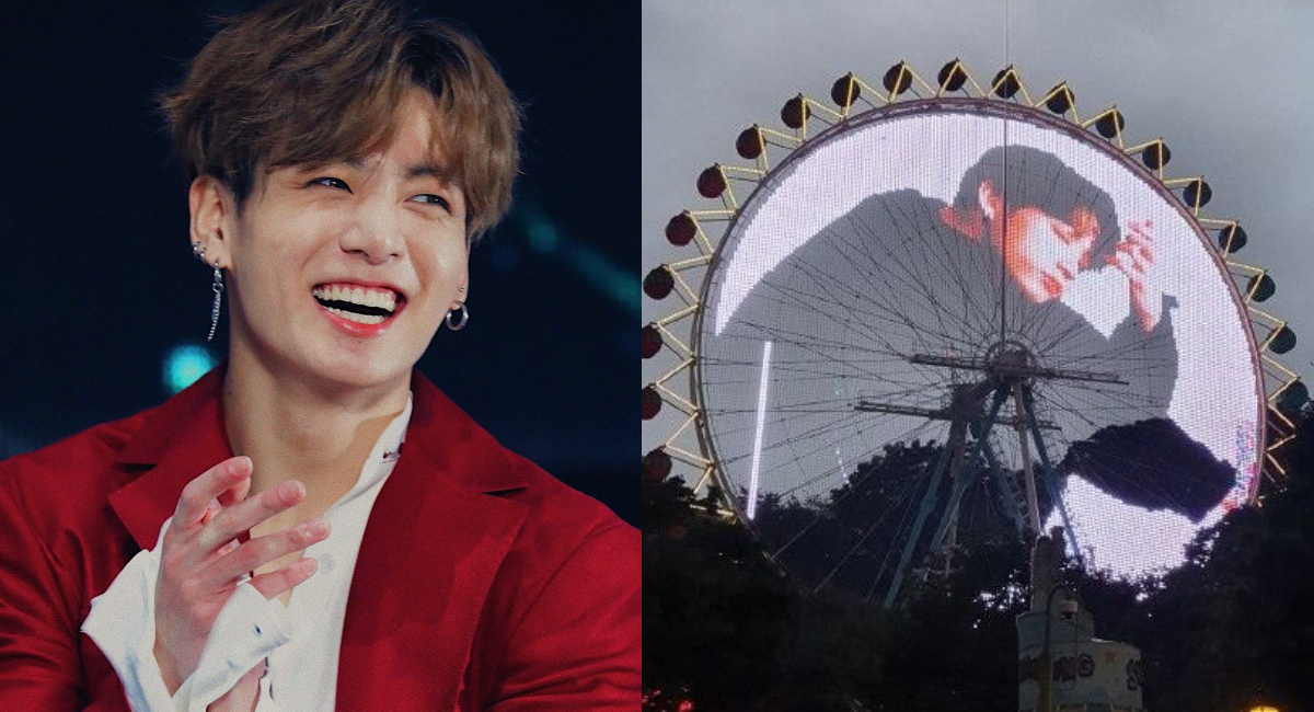 Jungkook de BTS es felicitado por su cumpleaños en el mundo