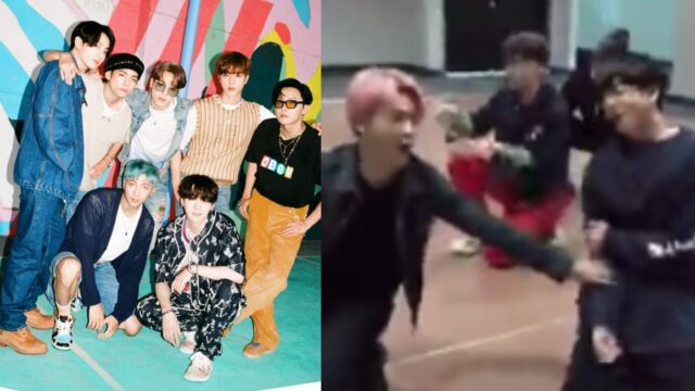 BTS sufriÃ³ accidente mientras bailaban uno de sus ensayos