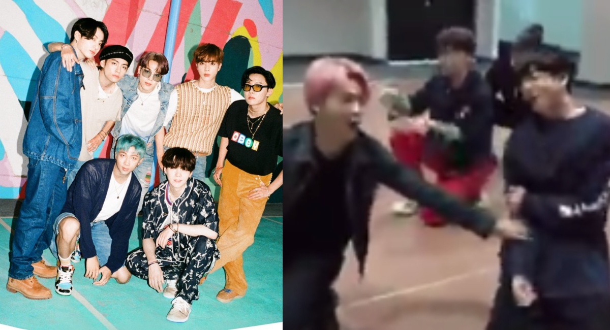 BTS sufriÃ³ accidente mientras bailaban uno de sus ensayos