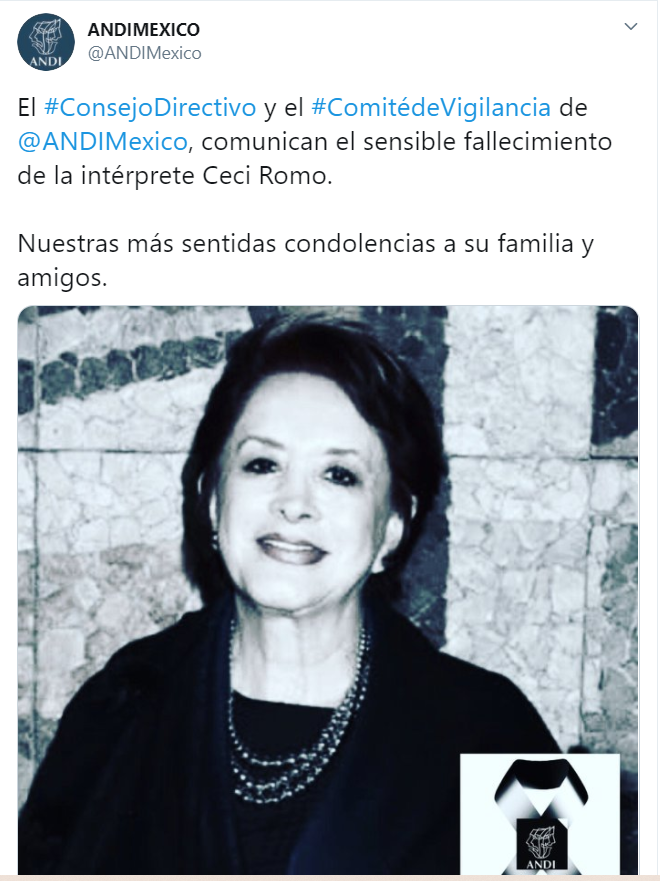 Muere Cecilia Romo por Covid, reconocida actriz mexicana