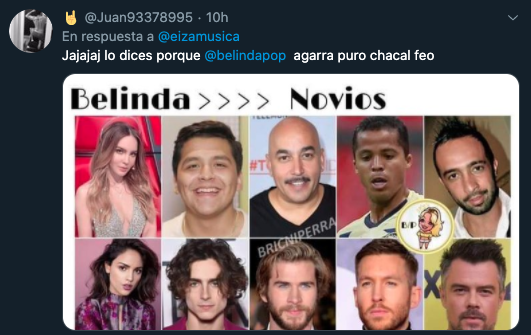 Eiza González enfureció al ser comparada con Belinda