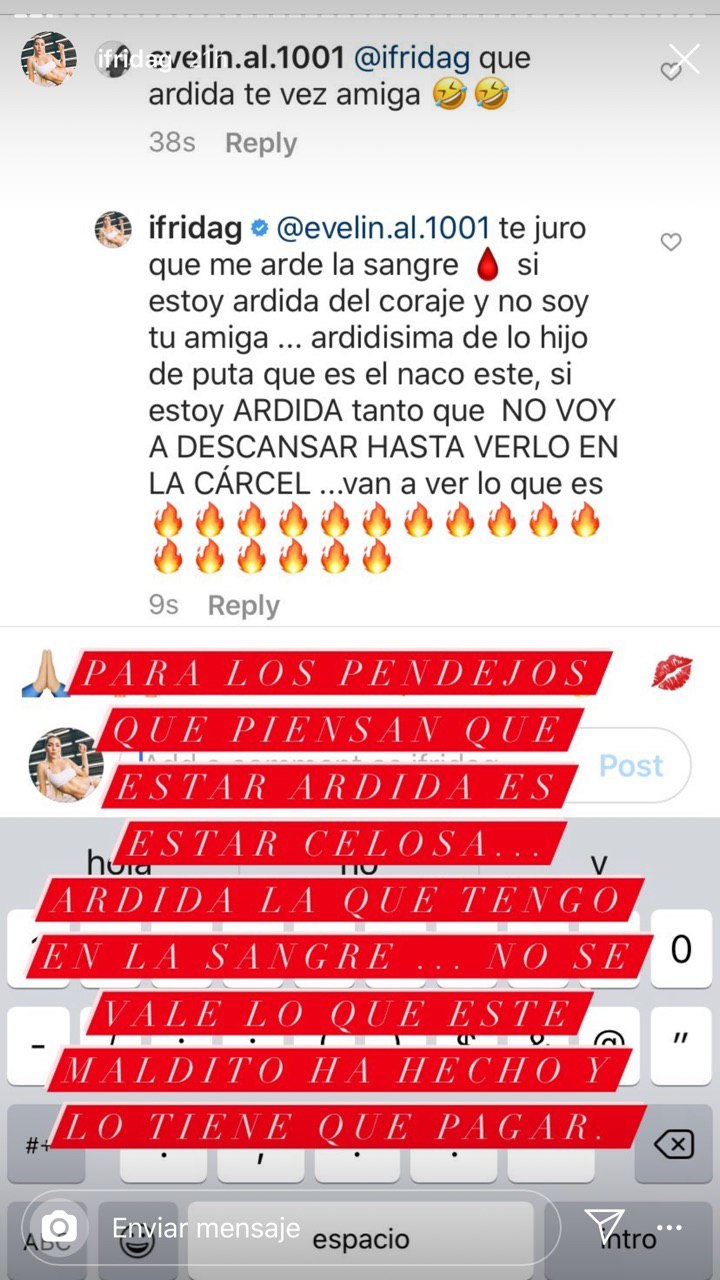 Frida Sofía arremete contra Ferka por reconciliación con Christian Estrada