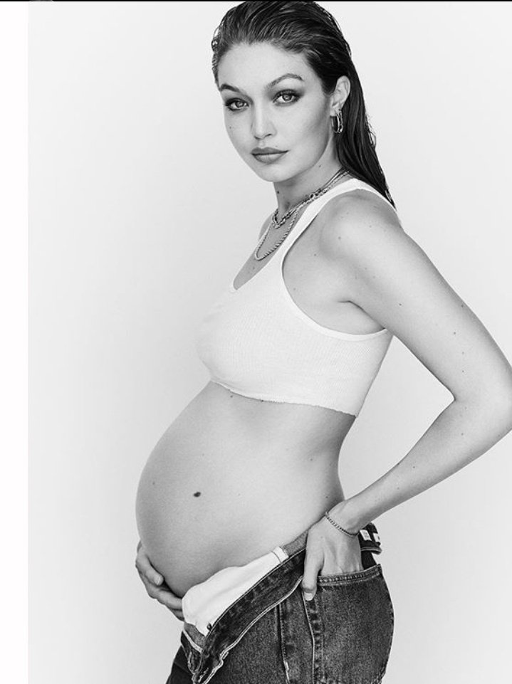 Gigi Hadi comparte nuevas fotos embarazada y luce increÃ­ble