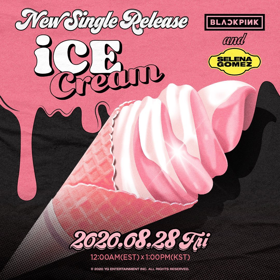 Revelan detalles BLACKPINK Selena Gomez canción Ice Cream