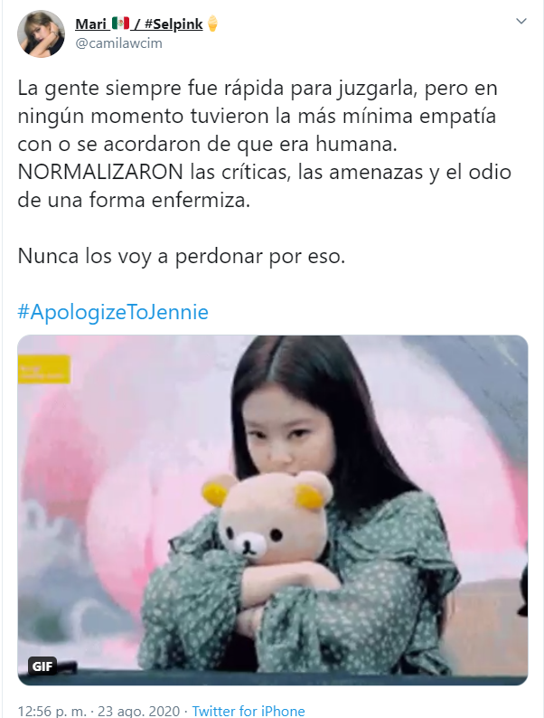 Jennie de BLACKPINK tiene lesiones desde hace 2 años