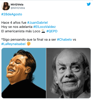 Famosos que murieron con la maldición de los 28: Loco Valdés