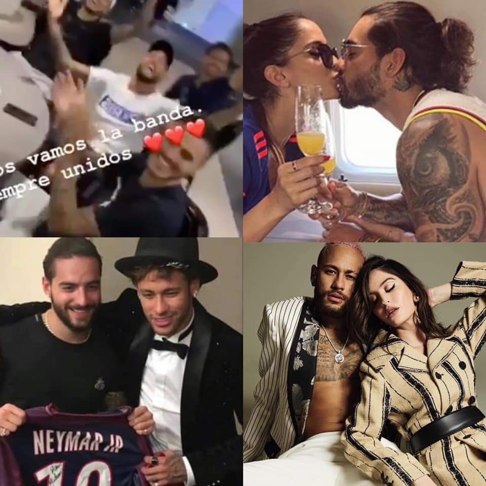 Maluma aclara su situación con Neymar y con Natalia Barulich