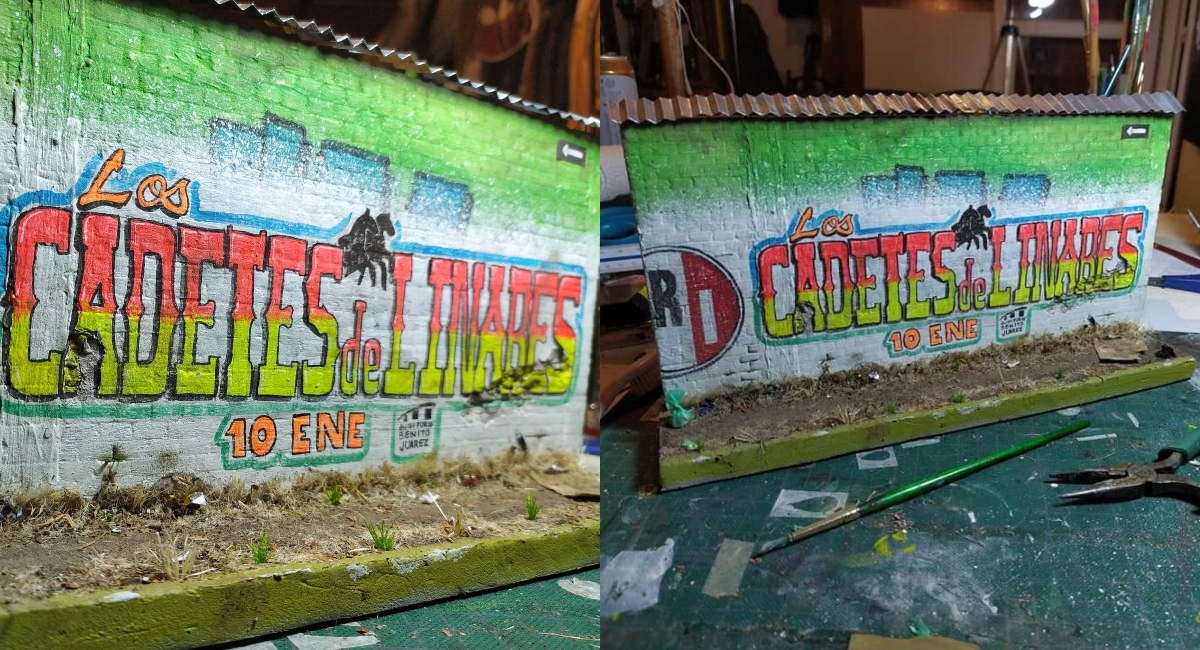 Roban su maqueta de Cadetes de Linares y así se defiende